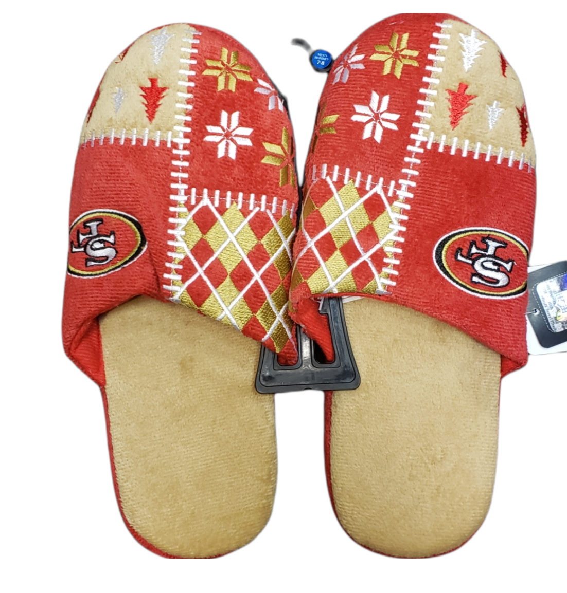NFL Slippers "Ugly" Sweater 49ers