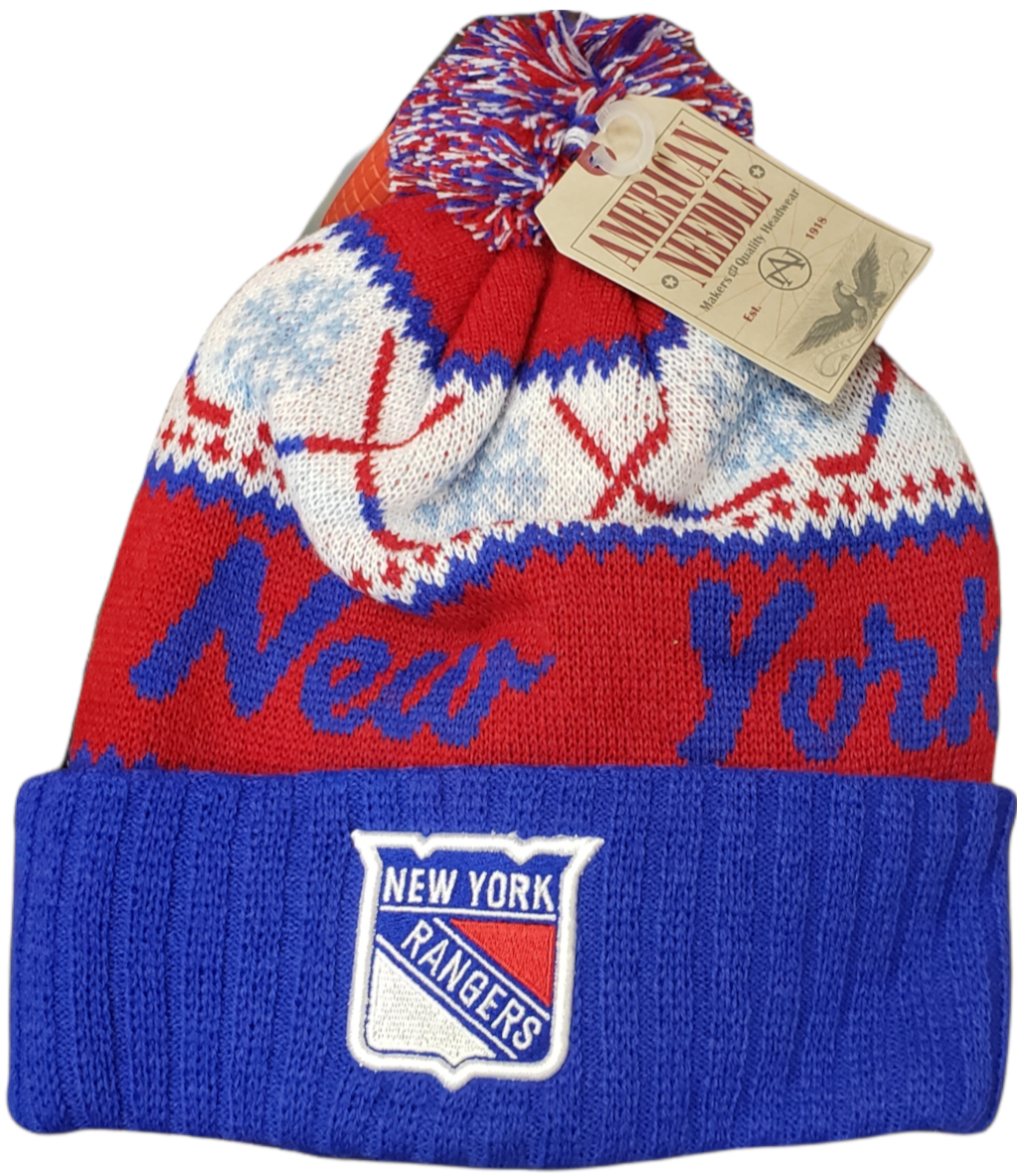NHL Knit Hat Peak Rangers