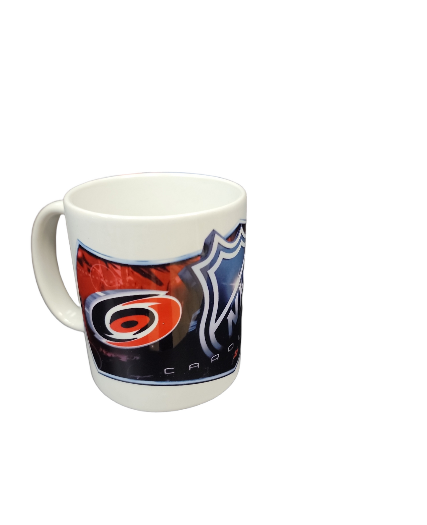 NHL Coffee Mug Subl. 11 Oz C-Handle White Hurricanes