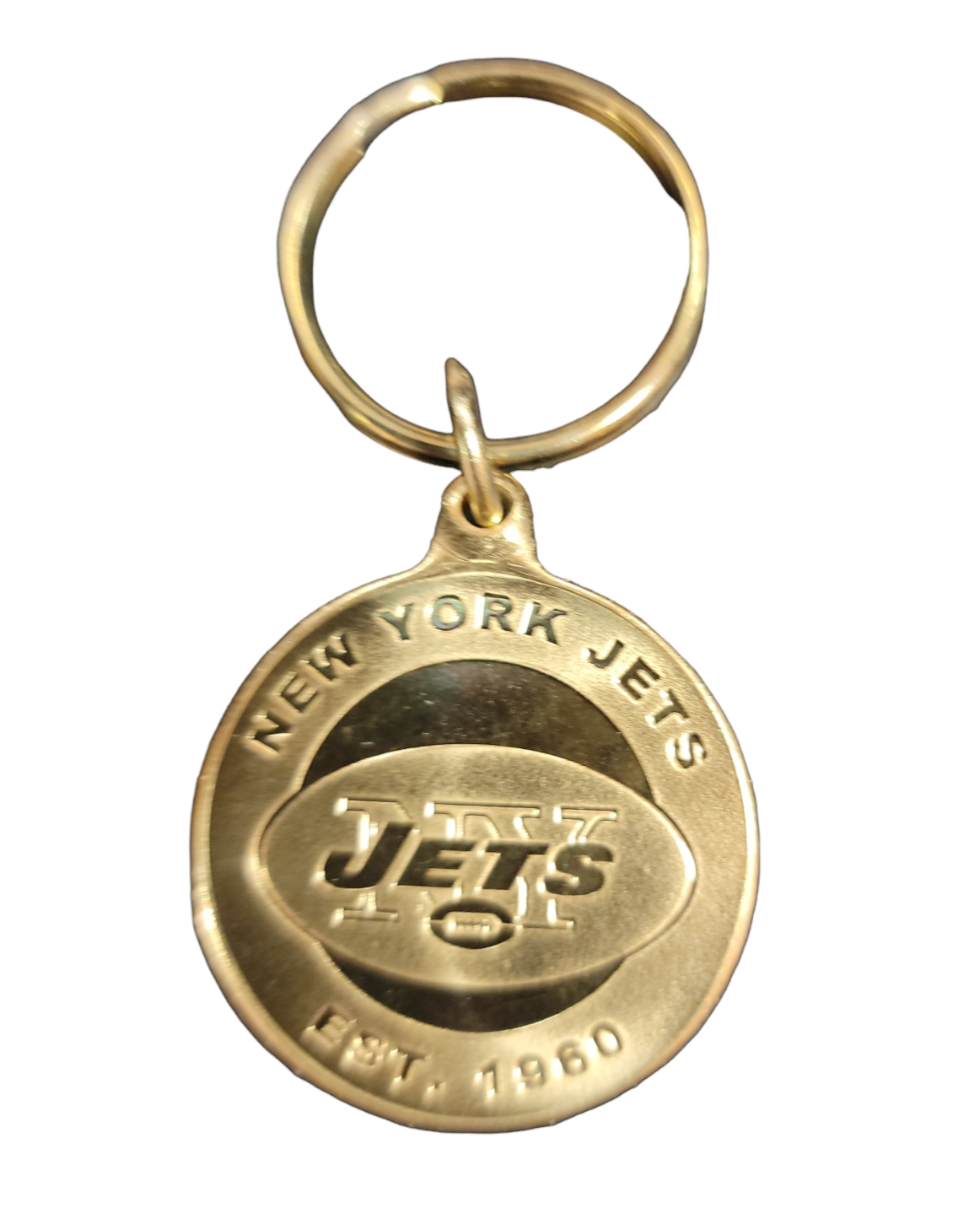 NFL Keychain Bronze Coin Jets – GameOn!Ottawa