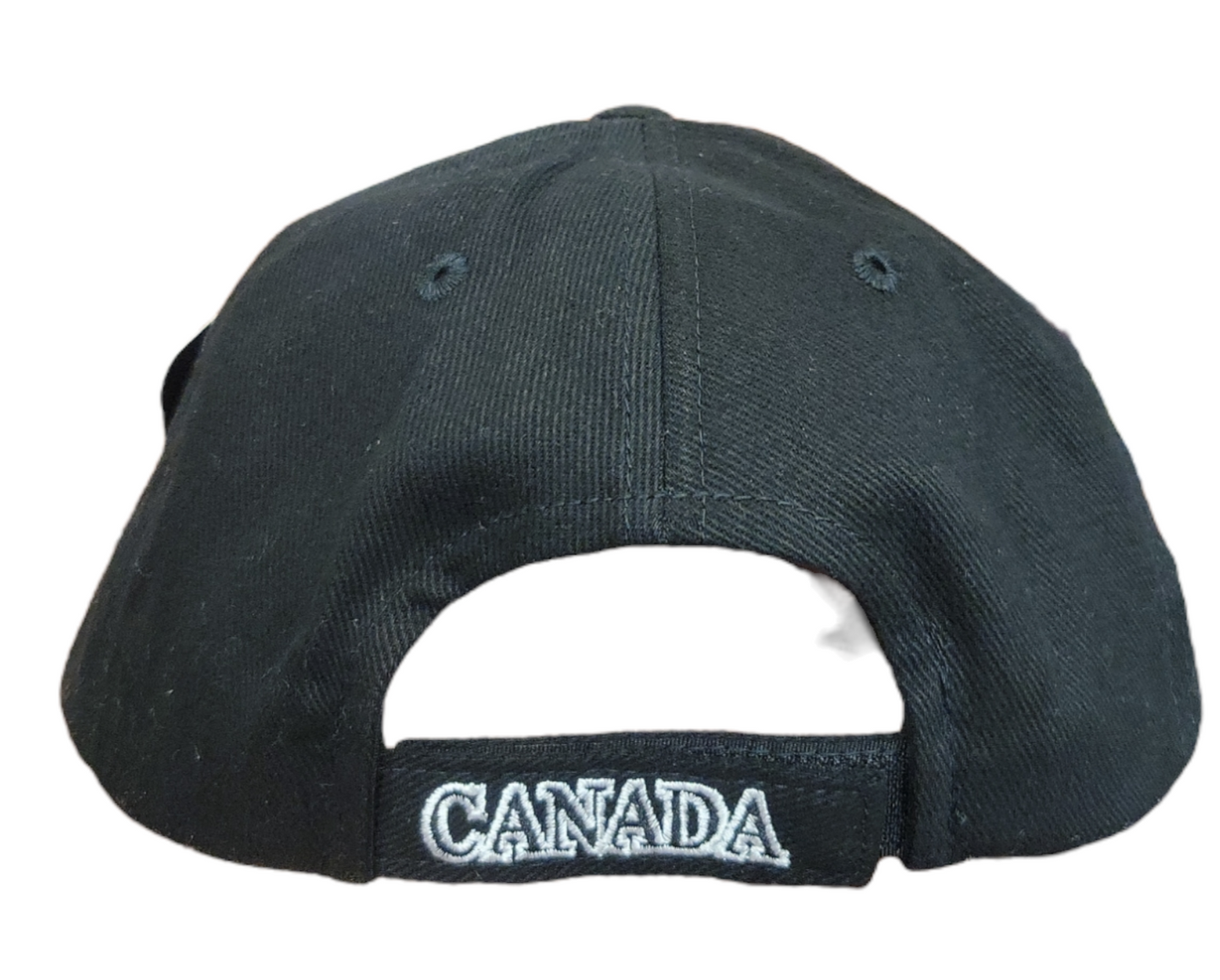Country Hat Lofted Brush Canada (Black On Black)