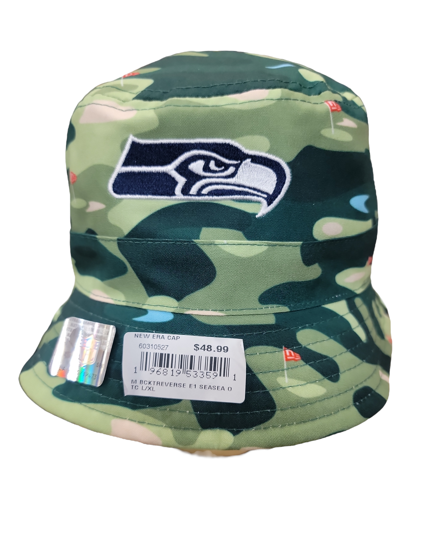 NFL Bucket Hat Reverse E1 Seahawks
