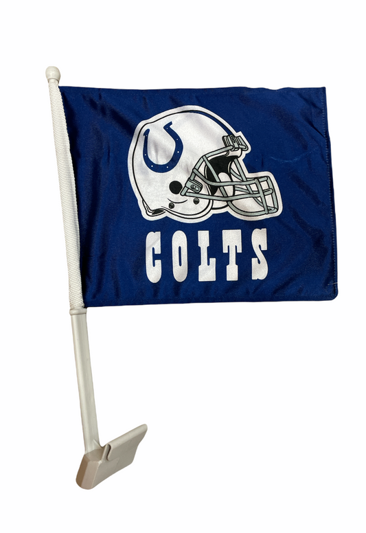 NFL Car Flag 11x15 Helmet Colts