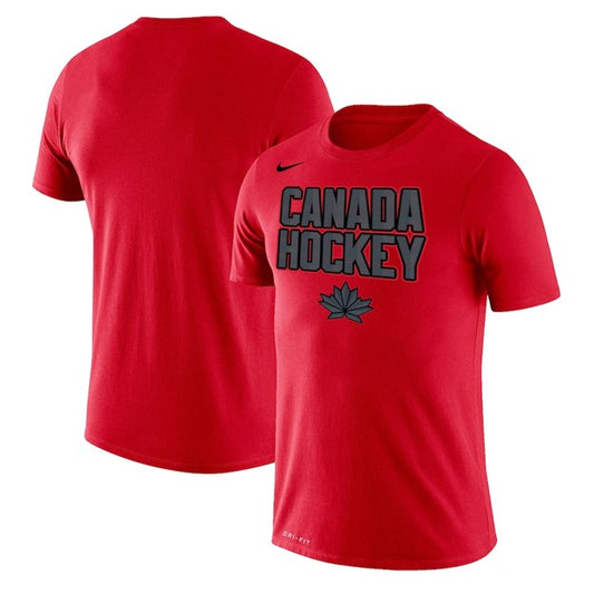 Hockey Canada Ladies T-Shirt Red 2022 - Legend Performance Team Canada