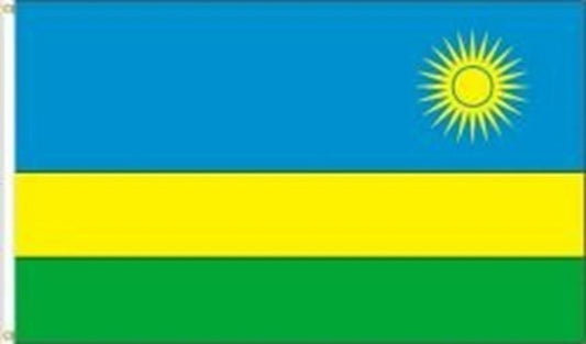 Country Flag 3x5 Rwanda