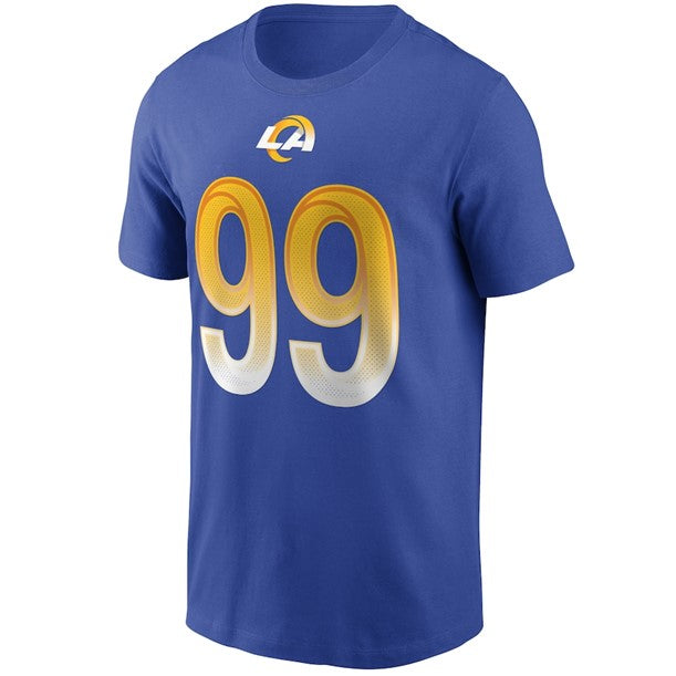 NFL Player T-Shirt Name And Number Aaron Donald Rams
