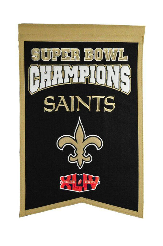 NFL Champions Banner Saints