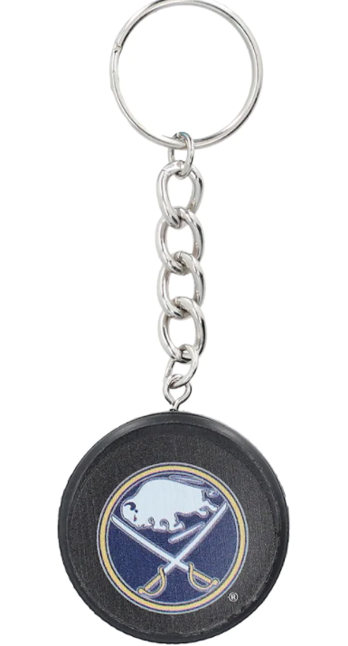 NHL Keychain Puck Sabres