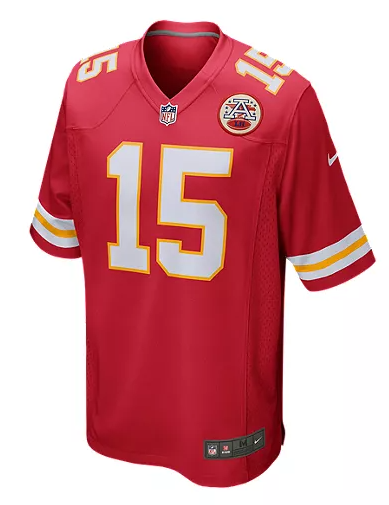 NFL Player Game Jersey Home Patrick Mahomes Chiefs