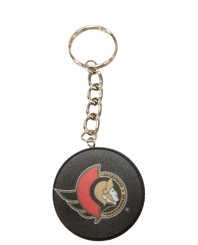 NHL Keychain Puck Senators
