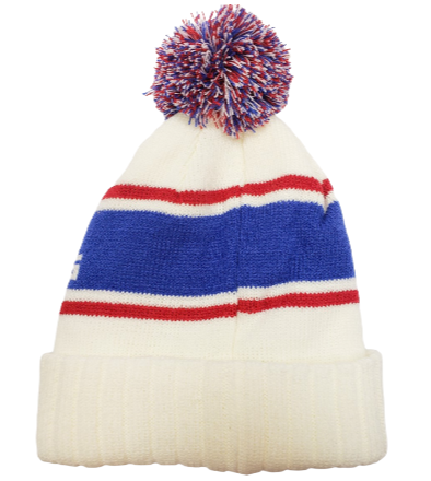 NHL Knit Hat Vintage Pillow Line Nordiques (White)