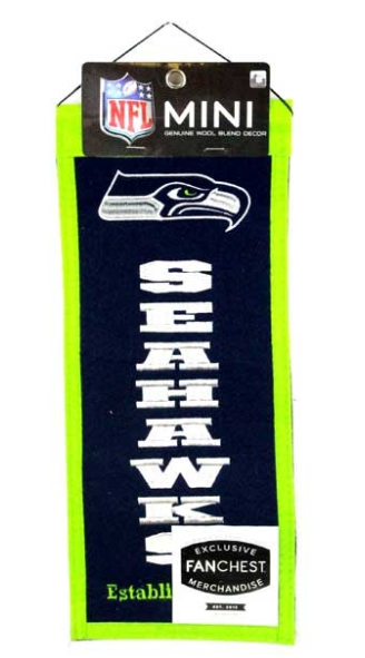 NFL Mini Wool Banner Seahawks
