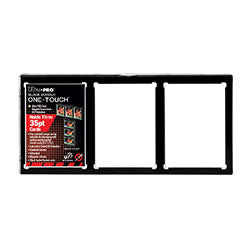 Card One-Touch Black Boarder 35pt 3 Cards