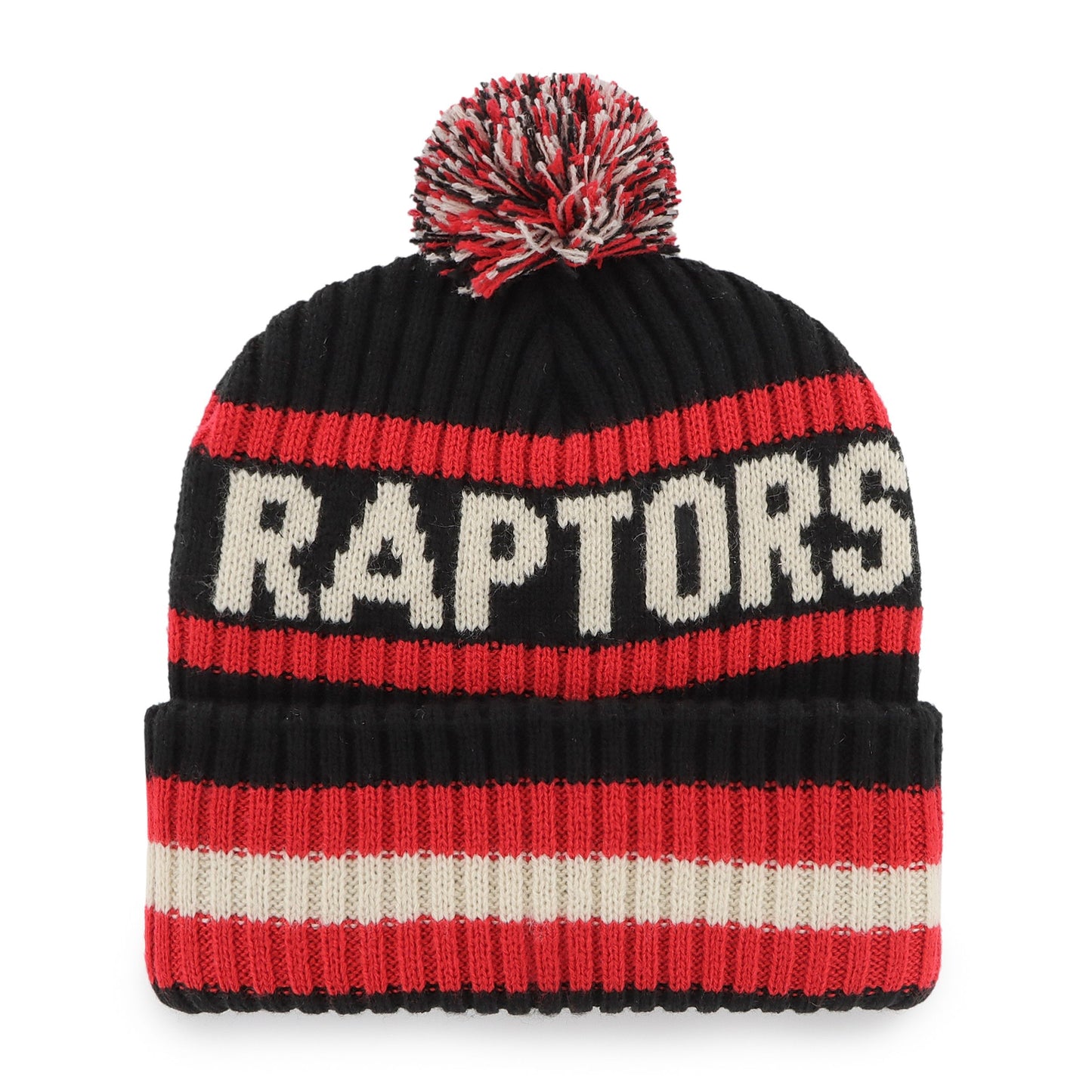 NBA Knit Hat Bering Cuff Raptors
