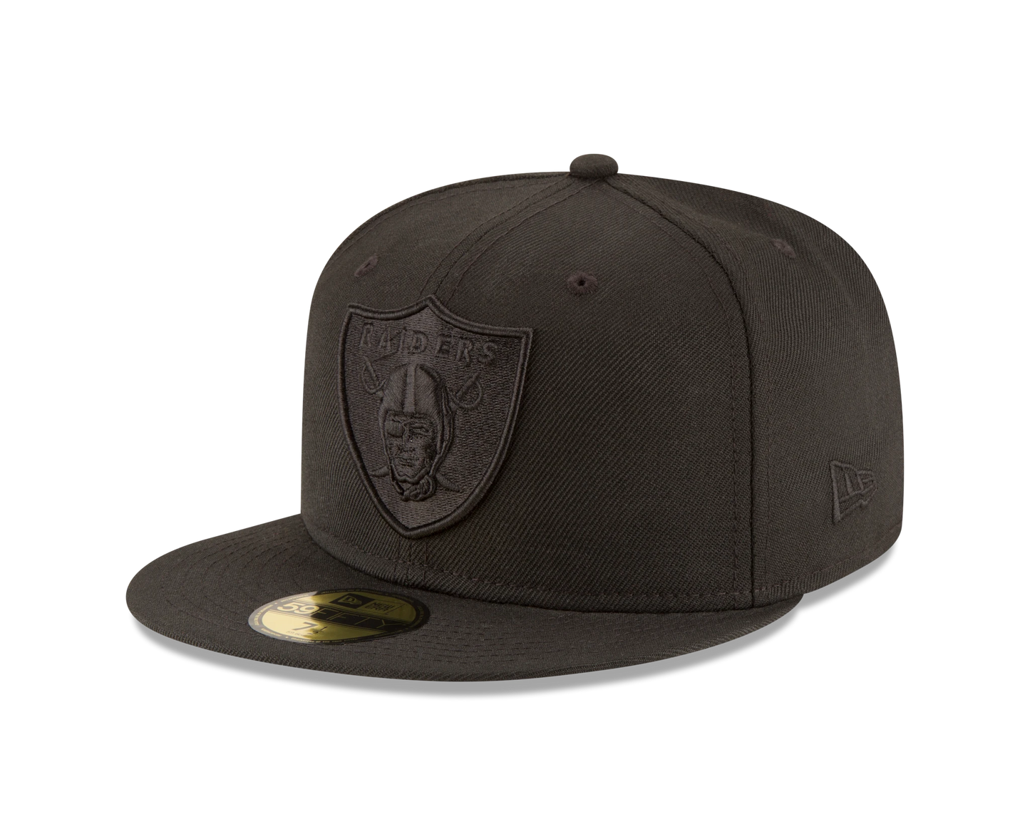 NFL Hat 5950 Blackout Raiders