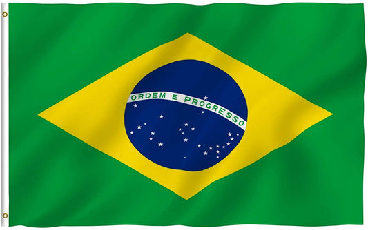 Country Flag 3x5 Brasil