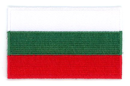 Country Patch Flag Bulgaria