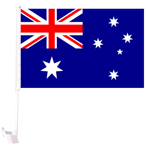 Country Car Flag Australia