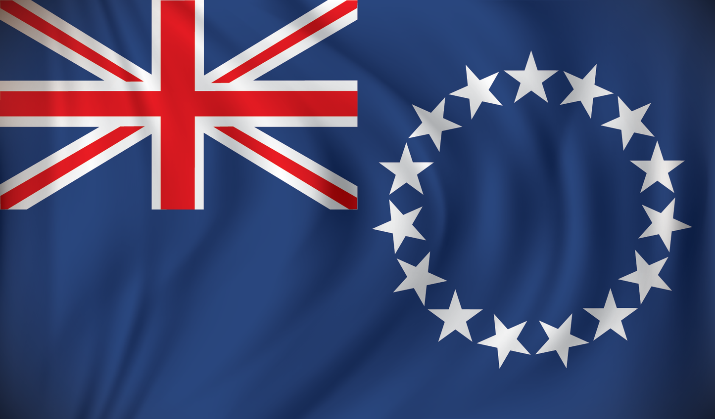 Country Flag 3x5 Cook Islands