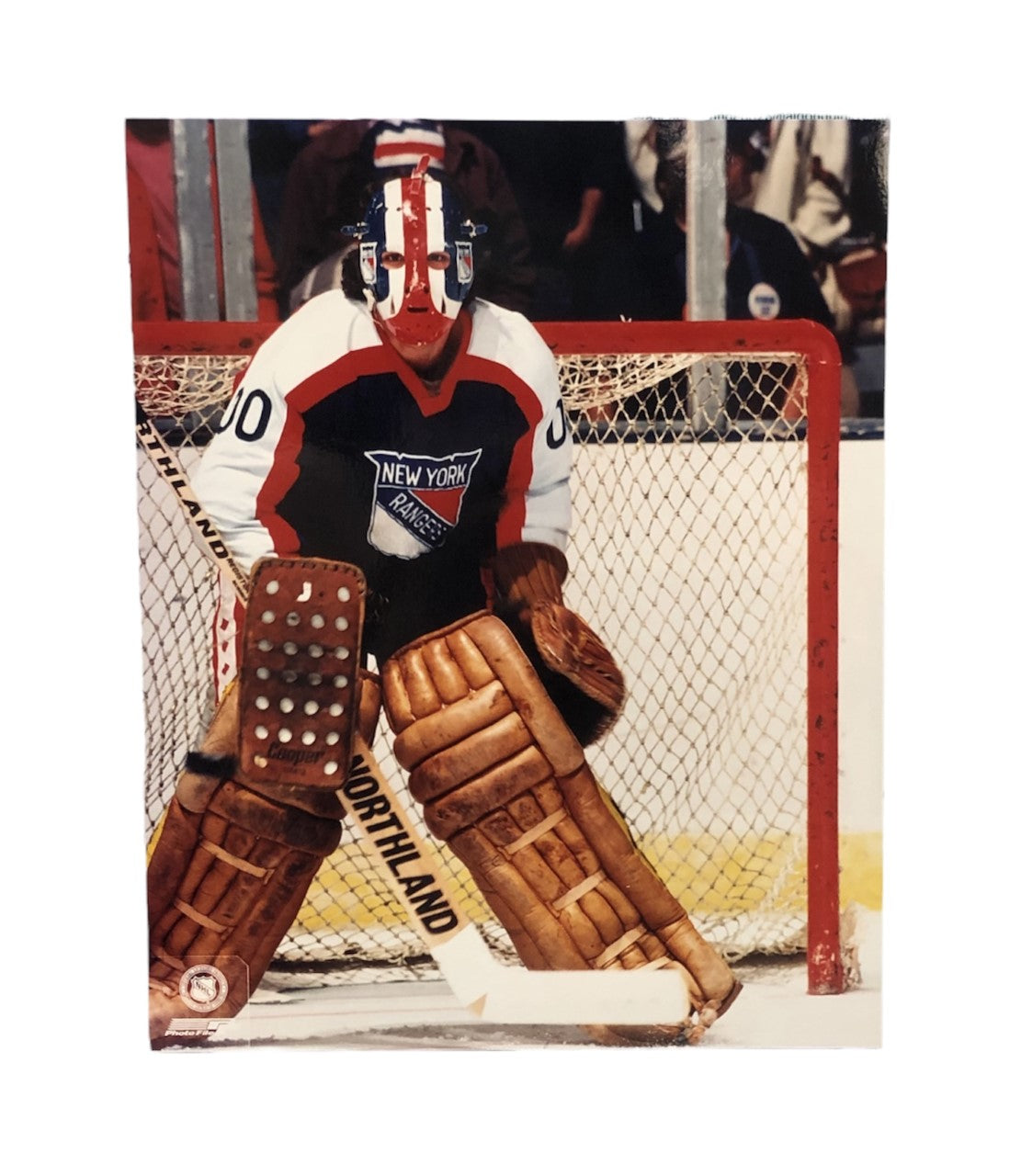 NHL 8x10 Vintage Player Photograph John Davidson Rangers