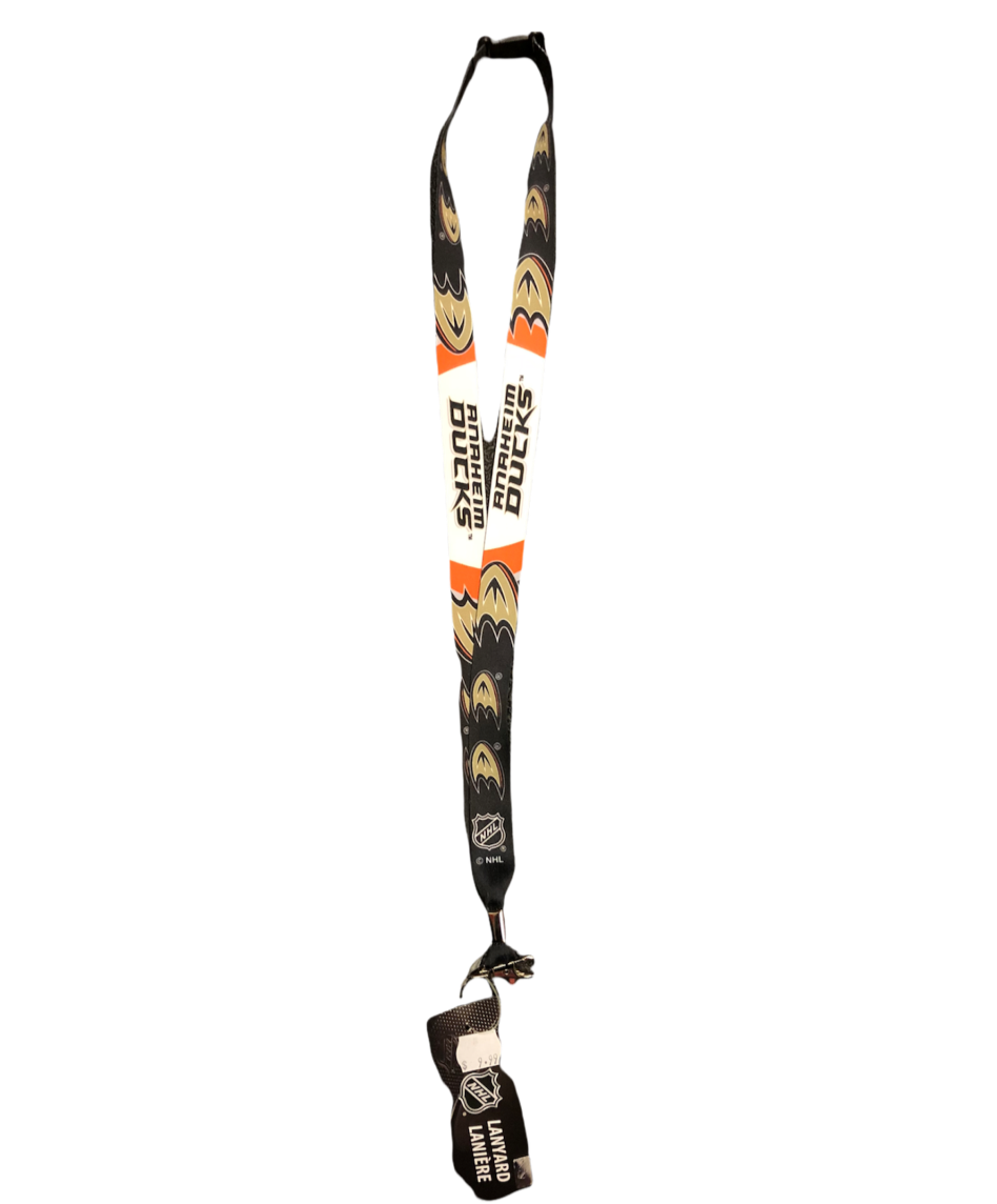 NHL Lanyard Sublimated Ducks