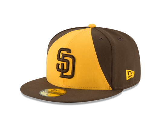 MLB Hat 5950 ACPerf Alt2 2017 Padres (Yellow)