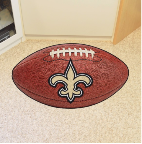 NFL Fan Mat Football Saints