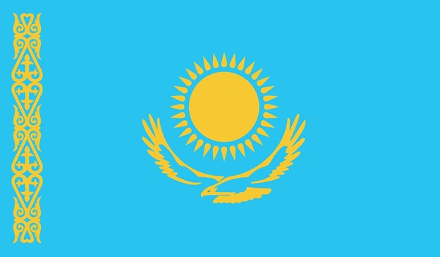 Country Flag 3x5 Kazakhstan