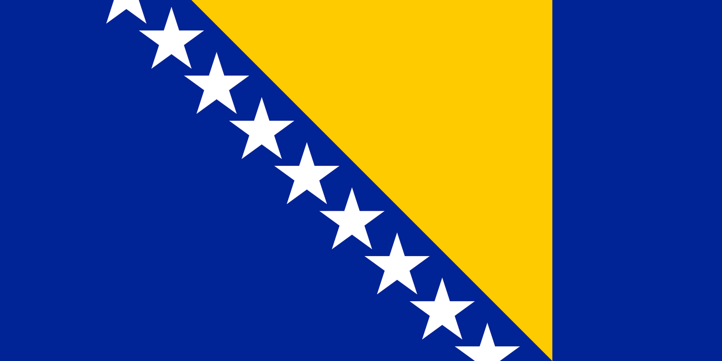 Country Flag 3x5 Bosnia and Herzegovina