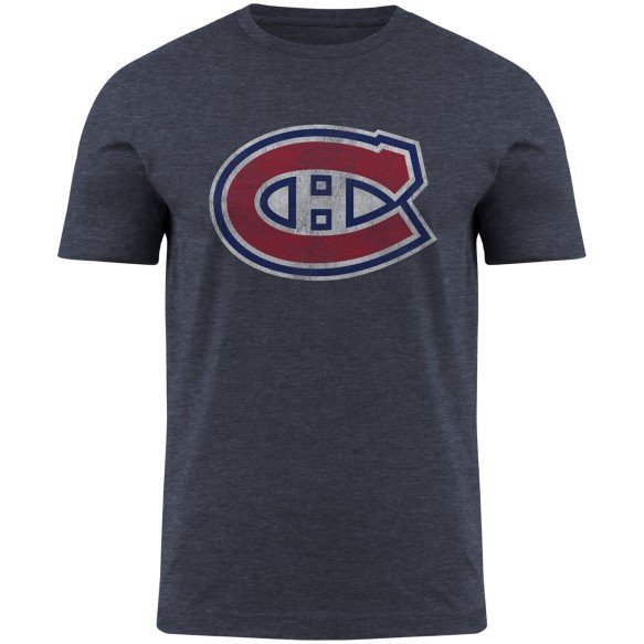 NHL T-Shirt Distressed Canadiens (Navy)