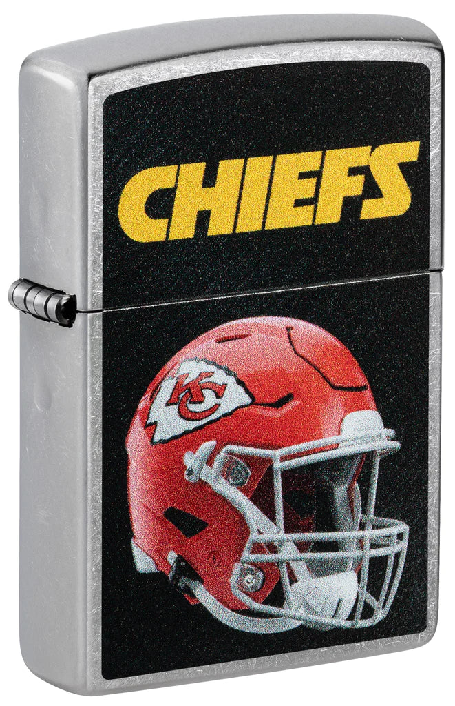 Zippo NFL Los Angeles Rams Helmet Street Chrome Windproof Lighter