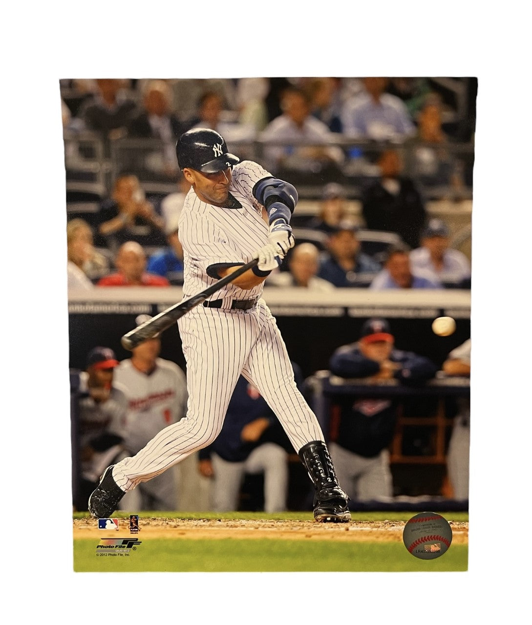 MLB 8x10 Vintage Player Photograph Swing Derek Jeter Yankees