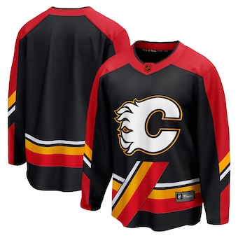 NHL Calgary Flames Special Edition Blank Black Replica Jersey