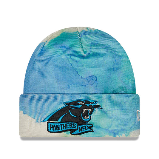 NFL Knit Hat 2022 Ink Dye Cuffed Panthers