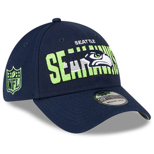 NFL Hat 3930 Draft 2023 Colorwave Seahawks