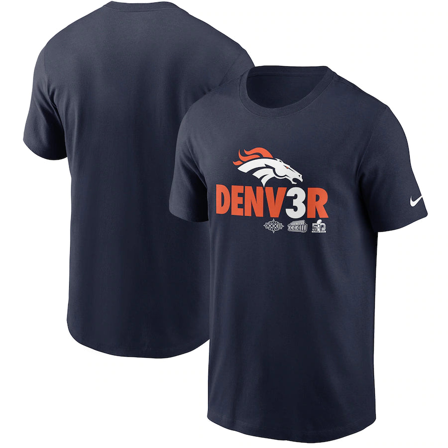 NFL T Shirt Denv3r Broncos GameOn Ottawa