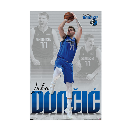 NBA Player Wall Poster Luka Doncic 2022 Mavericks