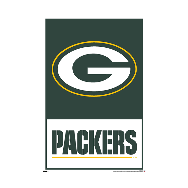 NFL Wall Poster Logo Packers