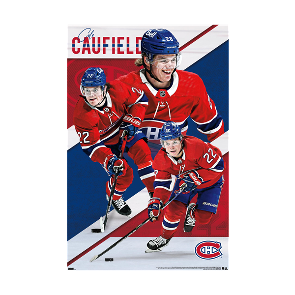 NHL Player Wall Poster Cole Caufield Canadiens