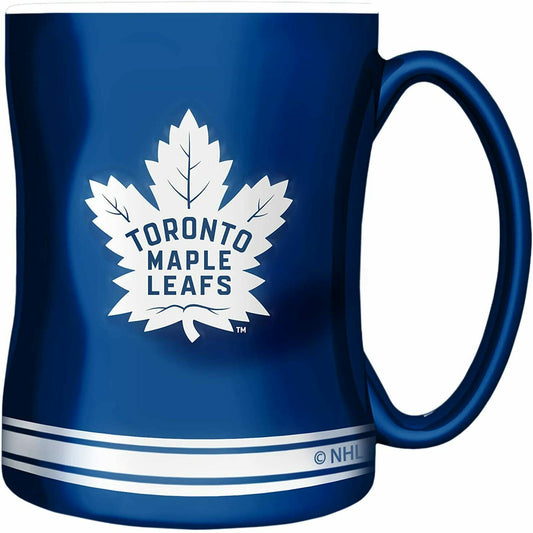 NHL Coffee Mug Sculpted Relief Maple Leafs