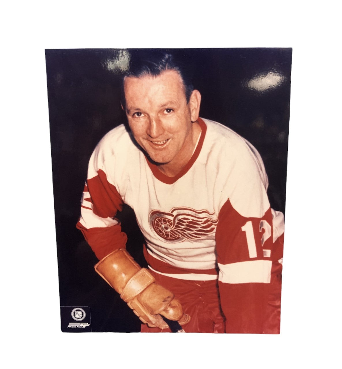 NHL 8x10 Vintage Player Photograph Sid Abel Red Wings