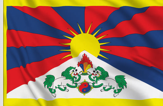 Country Flag 3x5 Tibet