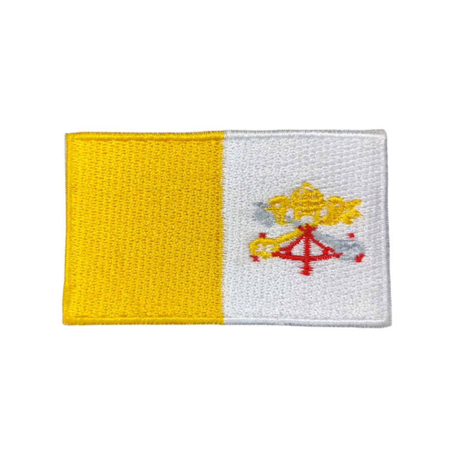 Country Patch Flag Vatican City