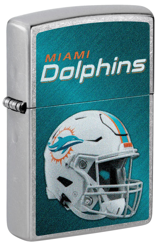 NFL Zippo Lighter Helmet Chrome Dolphins