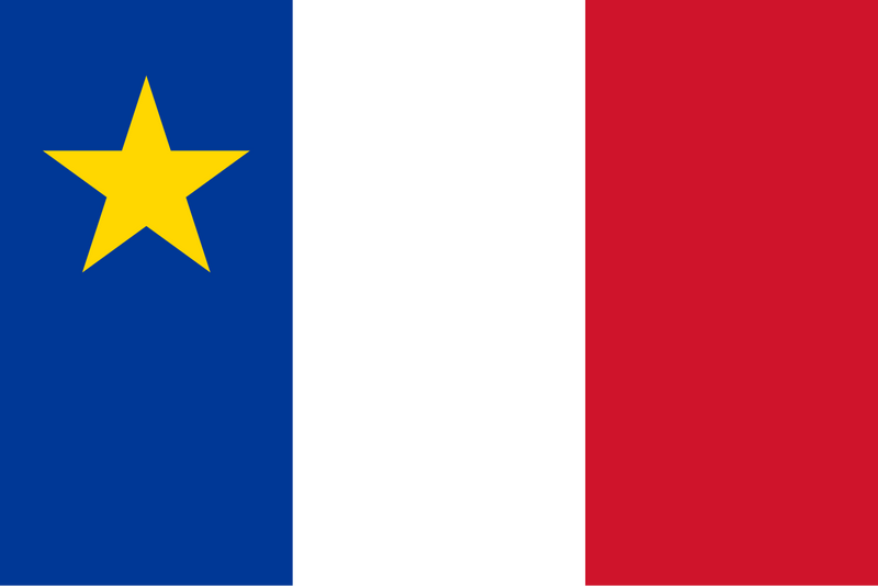 Flags of the World - L'Acadie