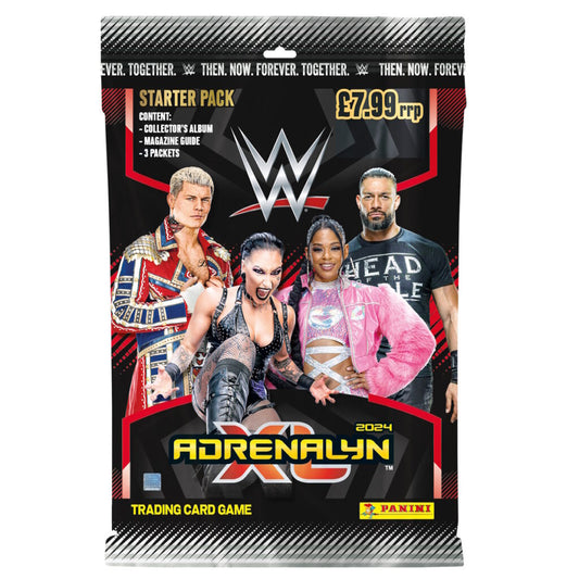 Panini Adrenalyn XL WWE Trading Card Starter Pack 2024