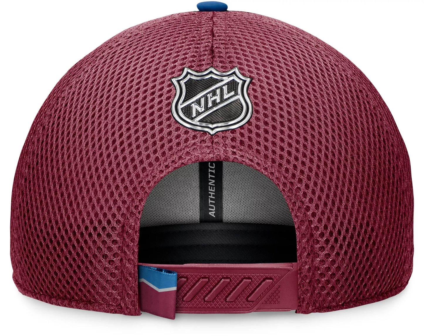 NHL Hat Structured Adjustable Draft 2024 Avalanche