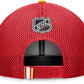 NHL Hat Structured Adjustable Draft 2024 Flames