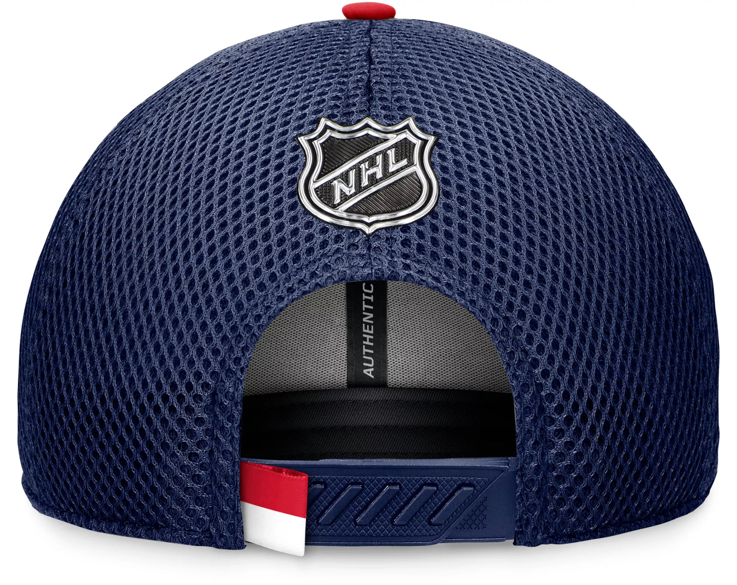 NHL Hat Structured Adjustable Draft 2024 Blue Jackets