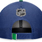 NHL Hat Structured Adjustable Draft 2024 Canucks